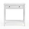 Alaterre Furniture Coventry 32" Wood Entryway/Console/Sofa Table with Drawer and Shelf ANCT18WH - alternate 6
